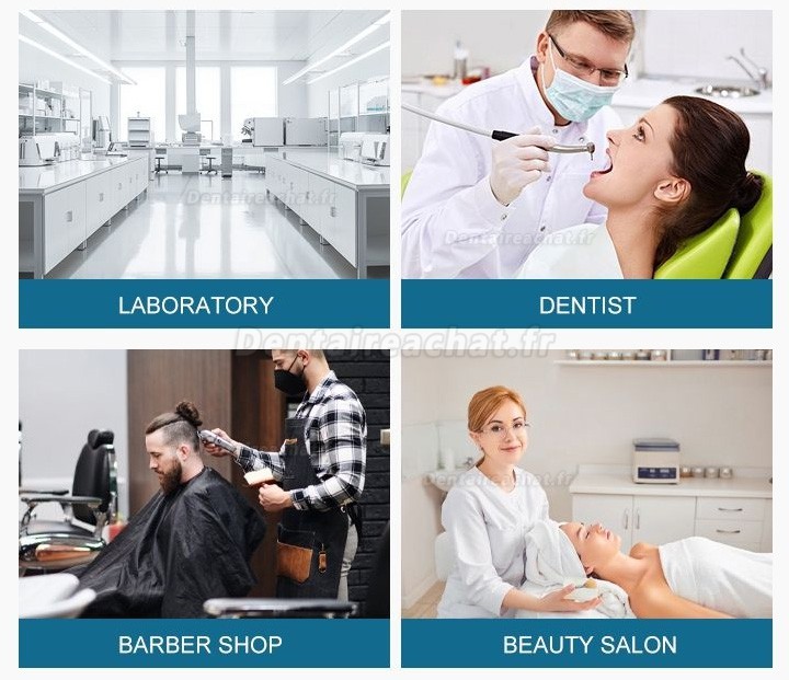 Autoclave dentaire à vapeur SDM 18L/23L, Autoclave de table de classe B avec imprimante